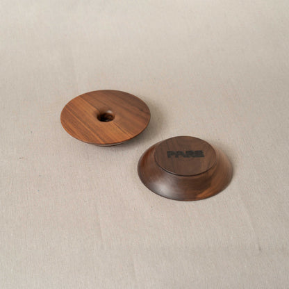 Dish Candlestick Holder Pair