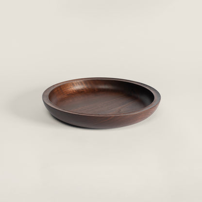 Serving Bowl in walnut